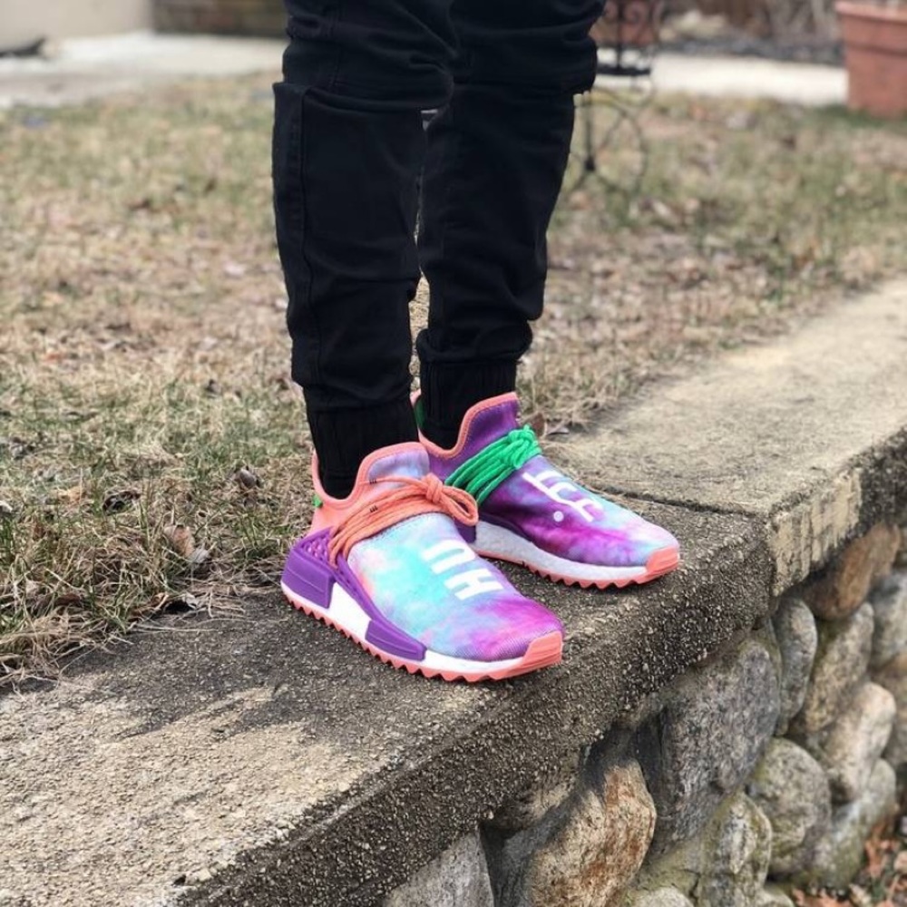 Pharrell x NMD Human Race Trial 'Holi Festival'